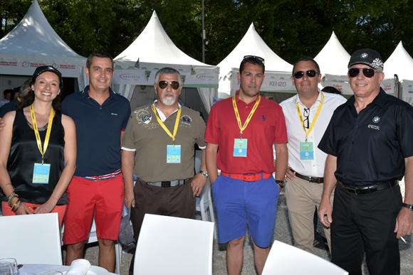 5. Audrey Cunat, Xavier Gauduel, Marc Dellunto, Arnaud Gauduel, Richard Gastronovo et Elie Cunat (Groupe Gauduel)