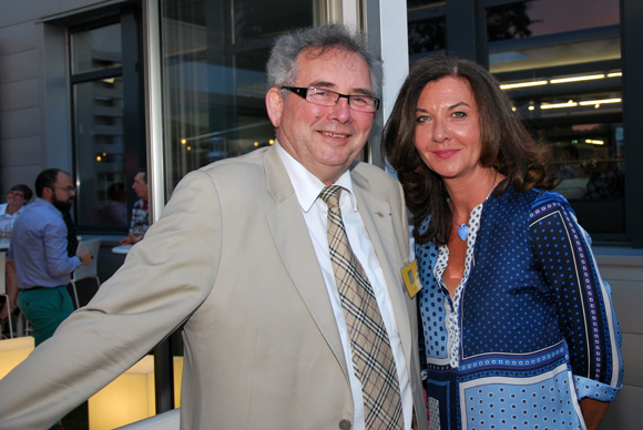 7. Alain Audouard, président de la Chambre des Métiers de Lyon et Caroline Auclair (Lord Nelson)