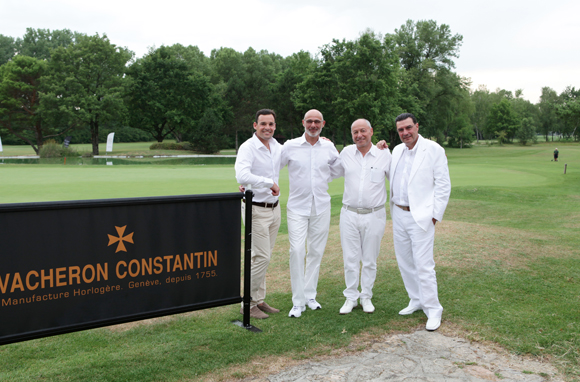 7. Yann Bouillonnec, directeur international, Jean-Yves Dimartino, directeur France (Vacheron Constantin), l’horloger Jean-Louis Maier et Juan-Carlos Torres, le CIO (Vacheron Constantin) 