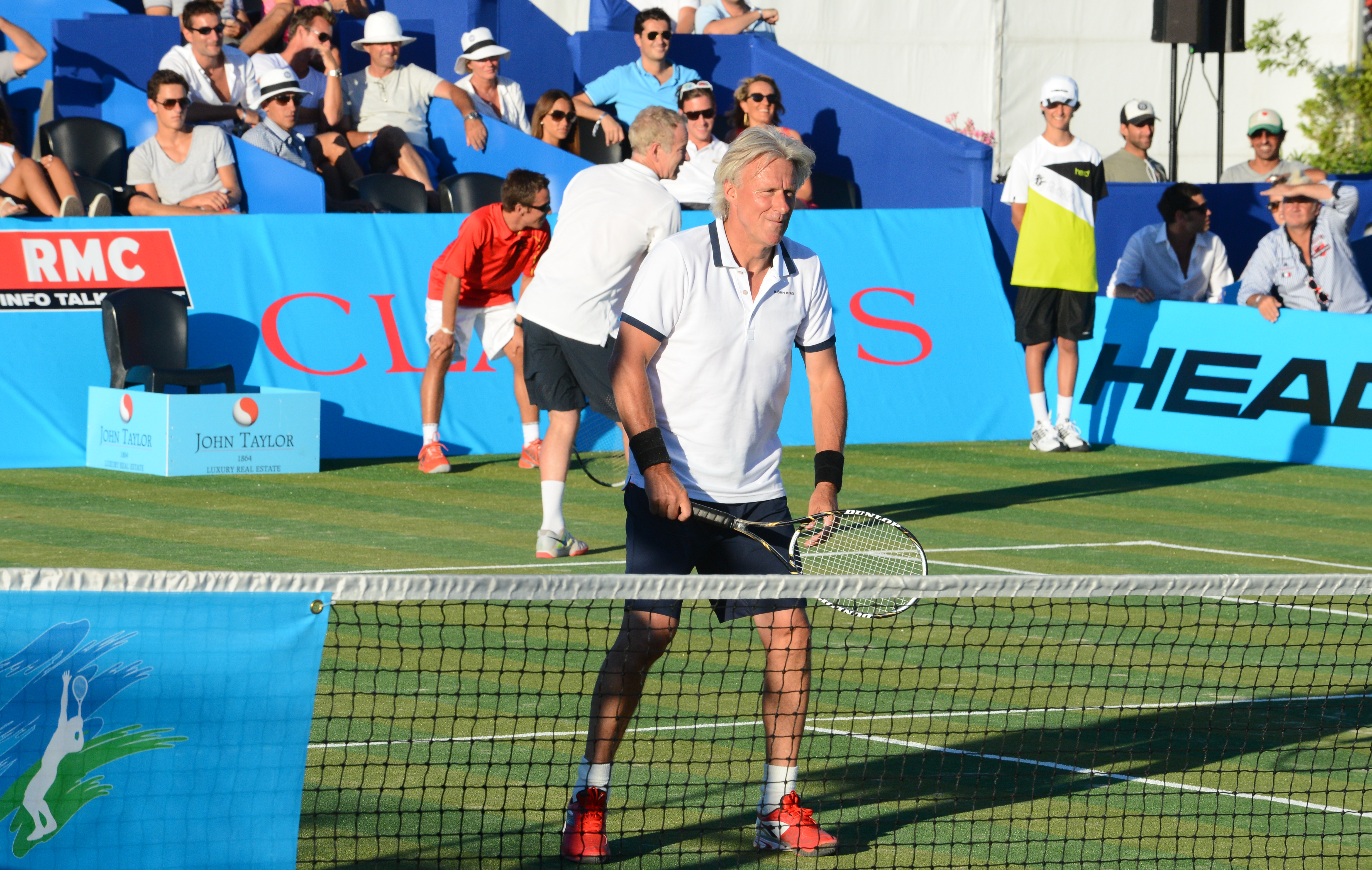 Classic Tennis Tour 2014. Bjorn Borg face aux légendes du tennis français