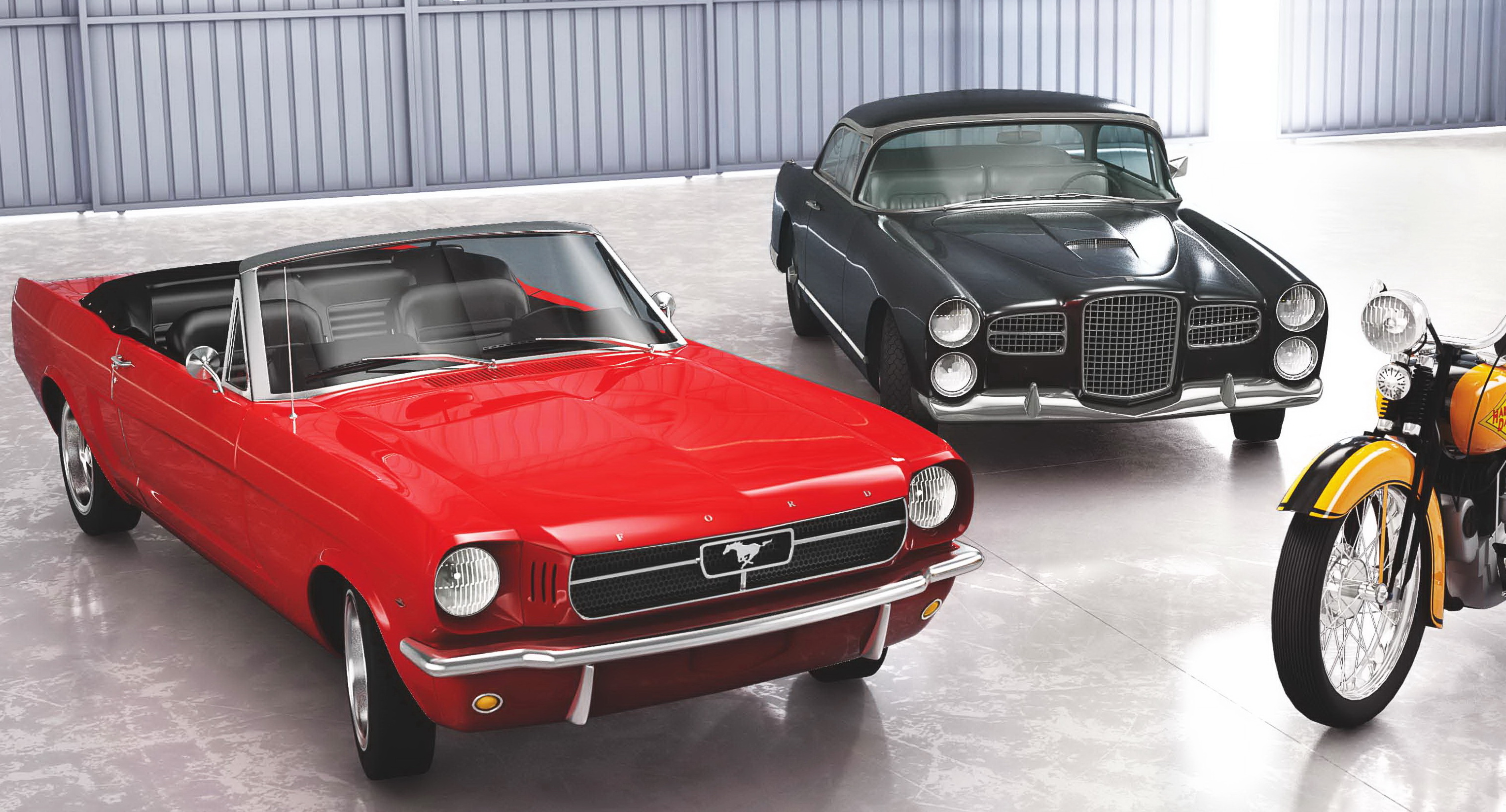 Ford Mustang et Facel Vega, vedettes du Salon Epoqu’Auto 2014