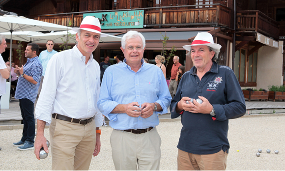 51. Les finalistes Jacques Salichon, Christian Ruby et Robert Gaillard