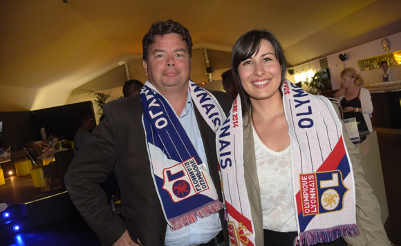 1. Goulven Deregnaucourt (Fusacq DGCM) et Sibel Senel (Caisse d’Epargne)