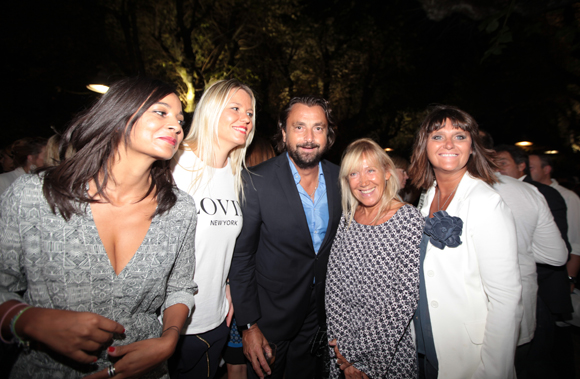 13. Sandrine Jacob, Marie-Caroline Caracostas, Henri Leconte, Annick Rossignol, Sophie Betoule (O Capot)