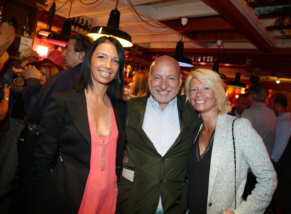 14. Karine Fontaine (Sotheby's Realty), l'horloger Jean-Louis Maier et Sylvie Maniglier 