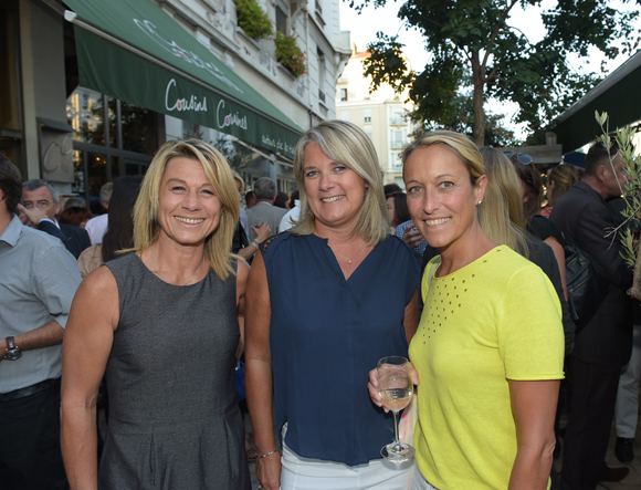 15. Muriel Ecochard Larréché (Le Progrès), Valérie Crottier-Combe (Point du jour immobilier) et Sophie Renard (Agence Eliott & Markus)