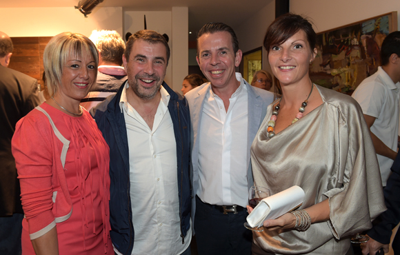 18. Delphine Roybet, Charles Couty (Tonic Radio), Thibaut Gaudin (L’Ouest) et son épouse Sandrine