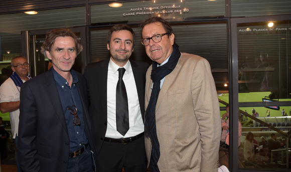 20. Christophe Augè, Charles Le Roy (Casino le Lyon Vert) et Philippe Vorburger (Comédie Odéon)