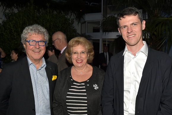 20. Roland Bernard, Evelyne Haguenauher et Jérôme Chabannes