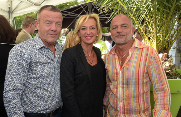 22. François Pipala (Paul Bocuse), Marie-Odile Fondeur (GL Events) et Michel Barthelet (Jocteur)