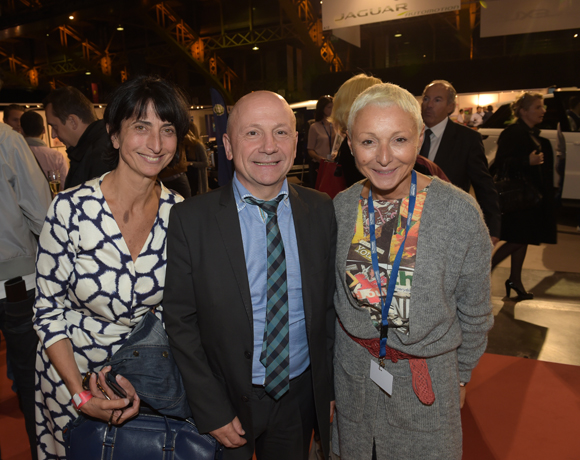 25. Anne-Marie Baezner (GL Events), Jean-Claude Lassalle et Marie-José Gherardi (Le Progrès)