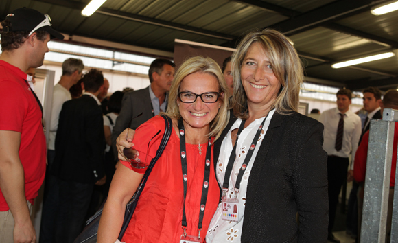 26. Valérie Fétaud et Catherine Arbaud (LOU Rugby) 