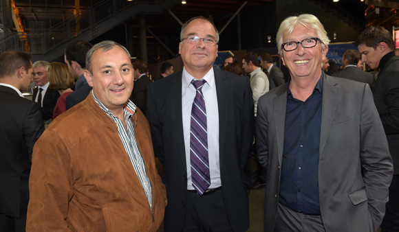 27. Philippe Reynaud (AF), Yves Chavent, président du Tribunal de commerce de Lyon et Jean-Paul Vergé (Norsud)