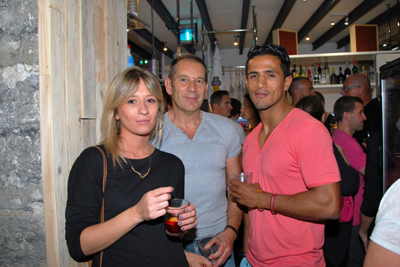 27. Julianne Laporte (Beauty & Shop Lyon 2), Dom Marino (Styliste couturier) et Fabian Lions (Coach sportif)