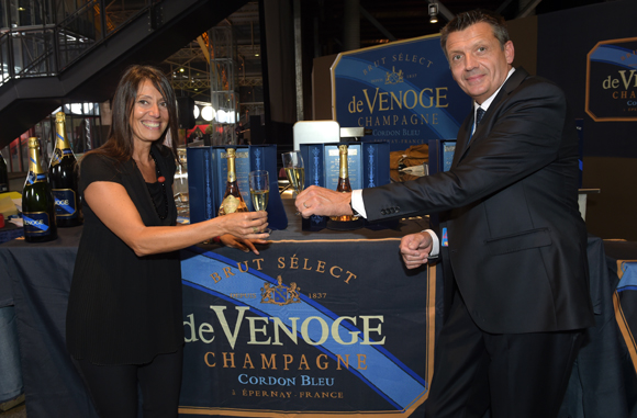 30. Florence Guyot (Champagne Marguerite Guyot) et Thierry Bouchet (Champagne de Venoge)