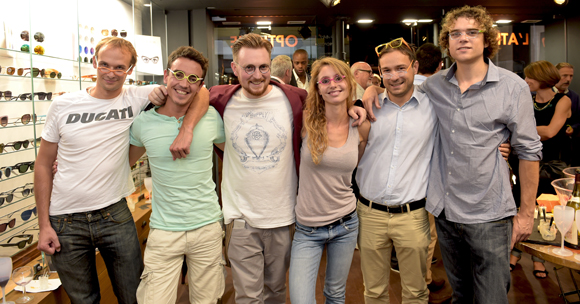 35. Guillaume, Stéphane, Florentin, Julia, Xavier et Stéphane