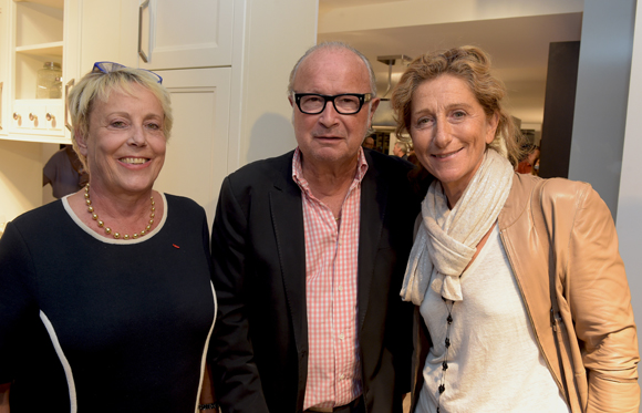 36. Carole Dufour (Idées en Tête), Jean-Claude Caro et Brigitte Honegger (Fly On & TGV Mag)