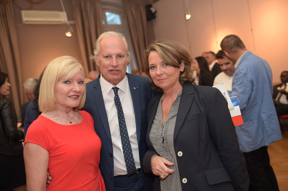 38. Nicole Graziali, Hervé Brun et Florence Darbon, adjoints au maire du 6ème 