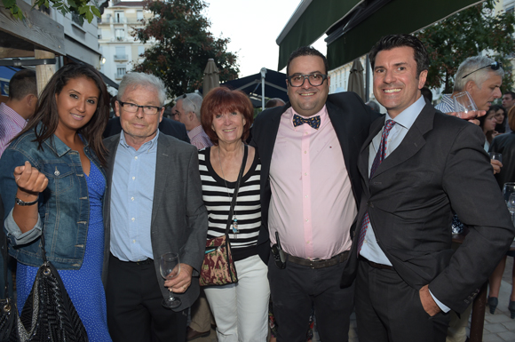 39. Sonia Bou Zerda, Maurice Bettant, Agnès Chevassus, Marwan et Pierfrancesco Carino