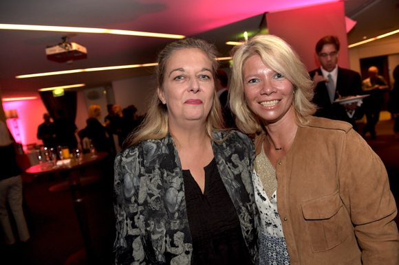 44. Annick Lambert (Ecully Loft) et l’artiste Sylvie Maniglier