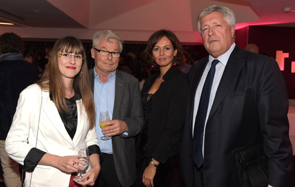 51. Angélique Nebout, Maurice Bettant (Smart Connection), Sonia Philippot (Jeïto Bijoux) et Régis Leydier, président Porcher industries