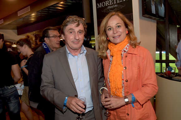 6. Jean-Bernard Poissant (Conseil général du Rhône) et Isabelle Bernard (OL Féminin)