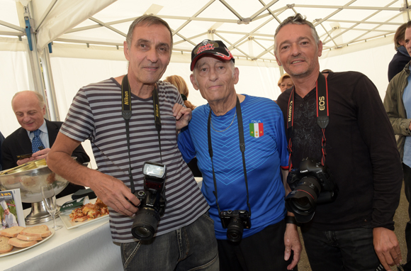 6. Les photographes Patrick Jourdain (Le Progrès), Mario Gurrieri et Jean-Yves Delale (CapSoleo)