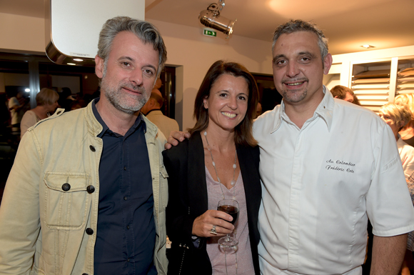 70. Mathieu Viannay (Mère Brazier), Florence Piante (Muter Loger) et Frédéric Cote (Au Colombier)