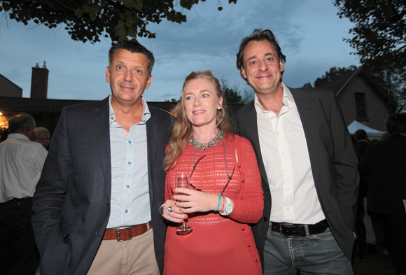 7. Thierry Bouchet (Champagne de Venoge) et ses invités Virginie Plaza et Eric Chaperon  (Nissan Groupe Bernard)