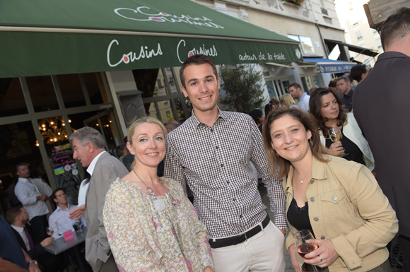 8. Palma Belotti (Institut Secrets de beauté), Antoine Pineau (Agence Slci) et Stéphanie Perrichot (Lili Bricole)