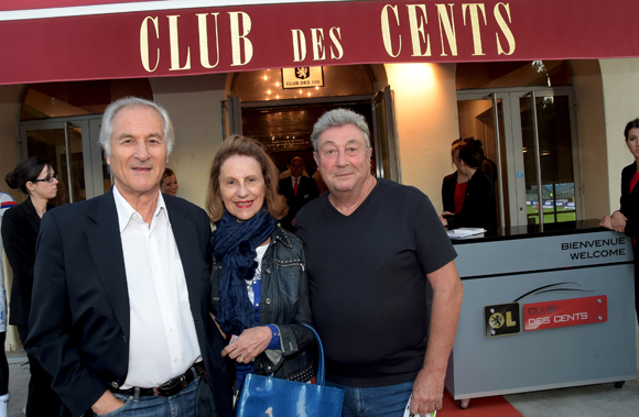 8. Jean-Claude Voituret, son épouse Jeanne et Michel Janin-Bailly