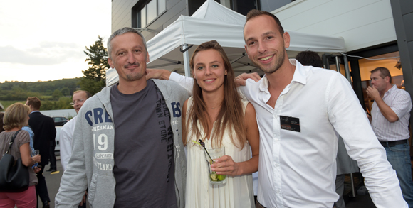 8. Philippe Depassio (Sas Depassio Philippe), Barbara Bulteau et François Toinet (Cuisines Bernollin) 