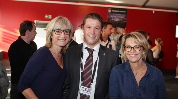 9. Sandrine Popy (Parakalo), Mathieu Renaud (Lou Rugby) et Cathy Gunard Gentilhomme (Parakalo)