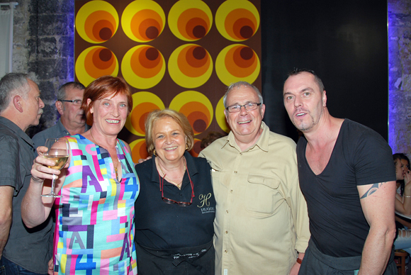 9. Jaki Martelin (Restaurant El Sombrero), Arlette Hugon (Chez Hugon), Jacques-Yves Henri (Théâtre Carré 30) et Xavier Herry (Casa Lola)
