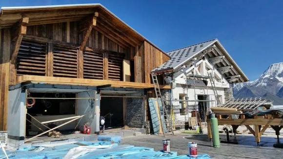 Folie Douce travaux 1