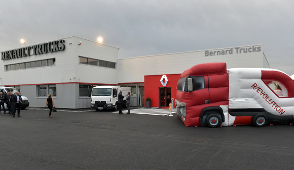 SETREAL rénove le site Bernard Trucks d’Arnas
