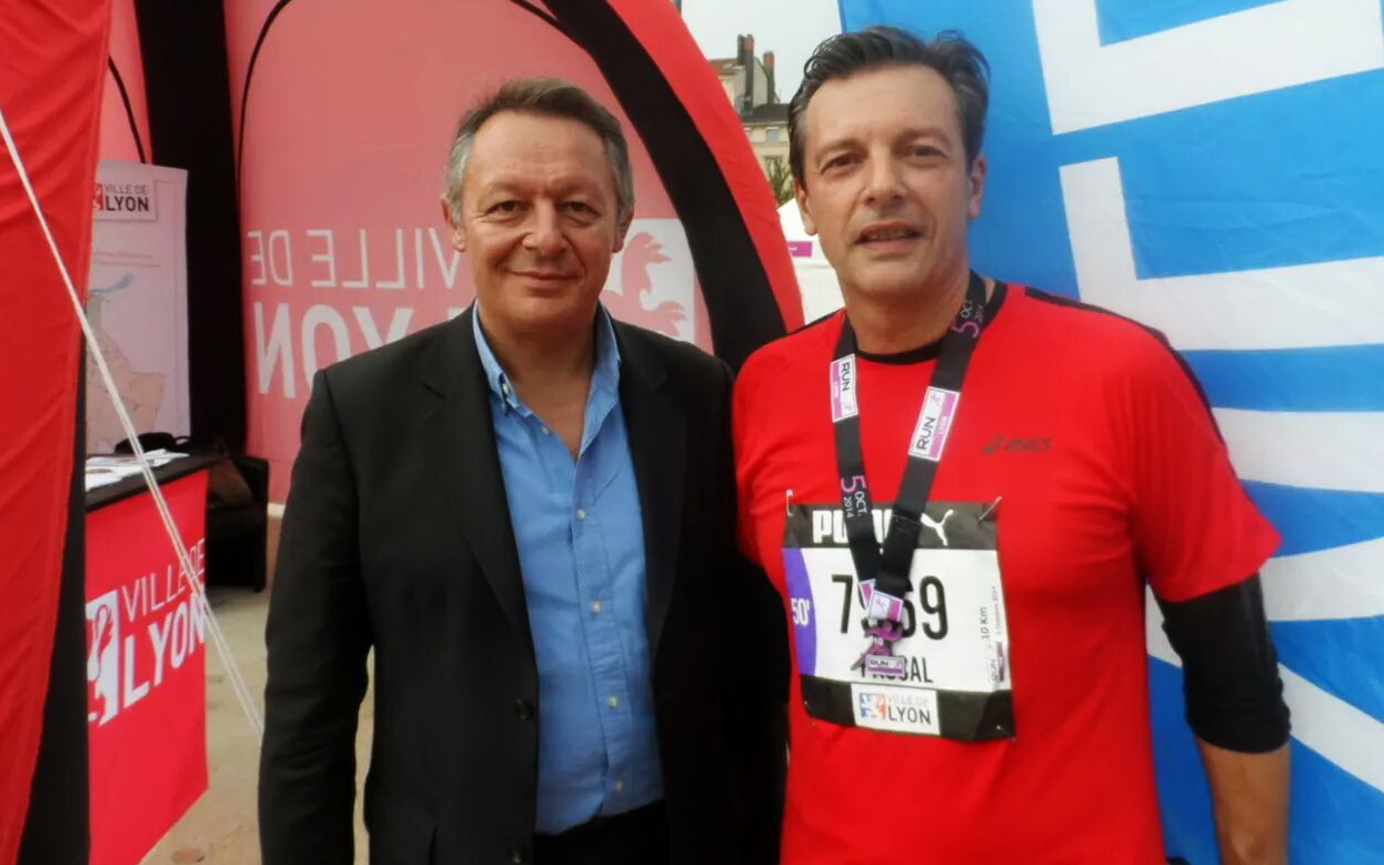 Thierry Braillard et Pascal Blache sur la ligne de départ. Une photo prémonitoire ?