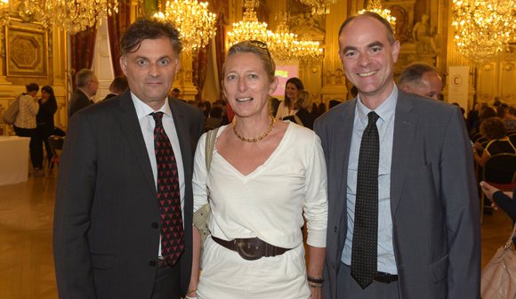 10. Gilles Salgas (Areva), Béatrice Ailloud-Kermin et Guillaume Normand (GDF Suez)