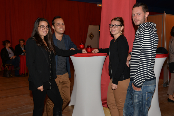 10. Cléo Sciscioli (Erytech Pharma), Cédric Duarte, Fanny Gallix (Erytech Pharma), Jérémy Bouteille