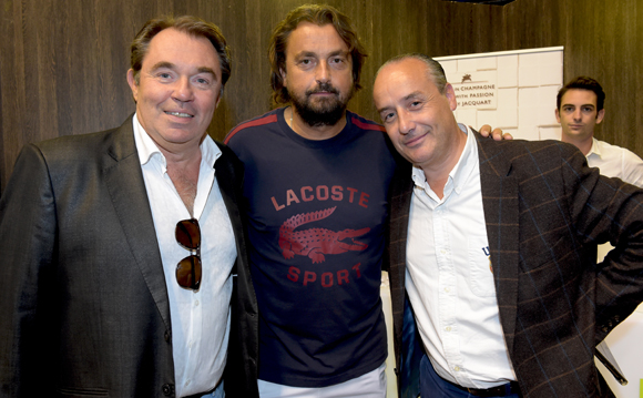 12. Hervé Pouchol, Henri Leconte et Richard Thavel