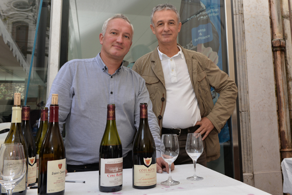 12. Christophe Semaska (Château de Montlys - Côte Rôtie : vin dédié au président chinois lors de sa venue), Michel Hernandez (Domaine Saint Joseph, Gripa, Semaska)