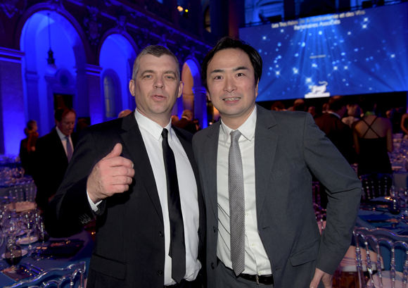 12. Laurent Bouvier, président des Toques Blanches Lyonnaises et Tsuyoshi Arai (Au 14 février)