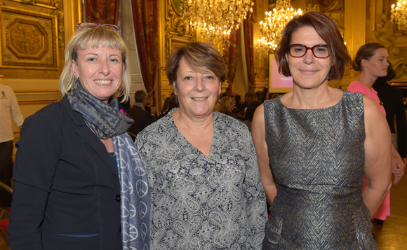 13. Fabienne Drouel (Coatex), Christine Legrand (CPE Lyon) et Sophie Suc (Arkema)