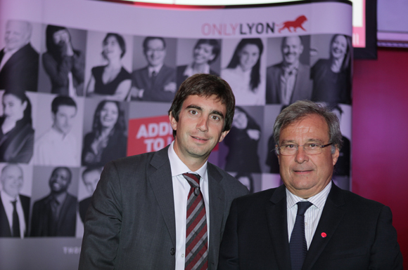 15. Yann Robert, président du LOU Rugby et Emmanuel Imberton, Président de la CCI de Lyon 