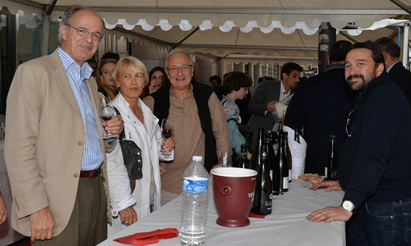 15. Didier Voïta, Odile et Marc Ferrini, Mathieu Barret (Domaine Barret)