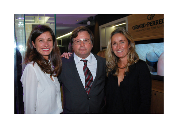 16. Caroline Jaunet (Girard-Perregeaux), Franck Isaac-Sybille (LOU Rugby) et Sylvie Viot (Girard-Perregeaux)