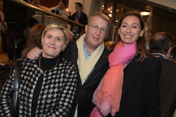 16. Franck Pelissier, son épouse Sandra et Anne Revillon