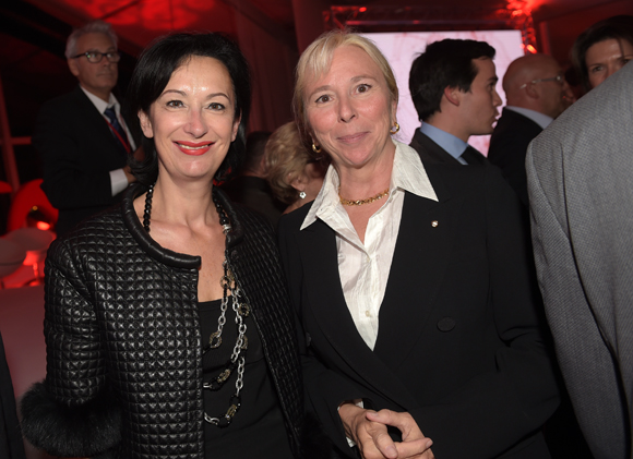 20. Catherine Mayenobe (Caisse des Dépôts) et Elisabeth Ayrault, présidente de la CNR
