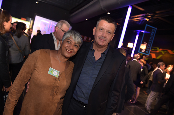 21. Djamila Calla (Ccom Calla) et Thierry Bouchet (Champagne de Venoge)