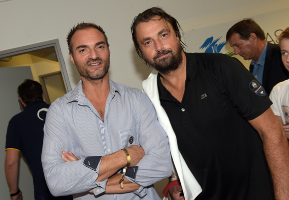 25. Christian d’Aubarède (Tonic Radio) et Henri Leconte